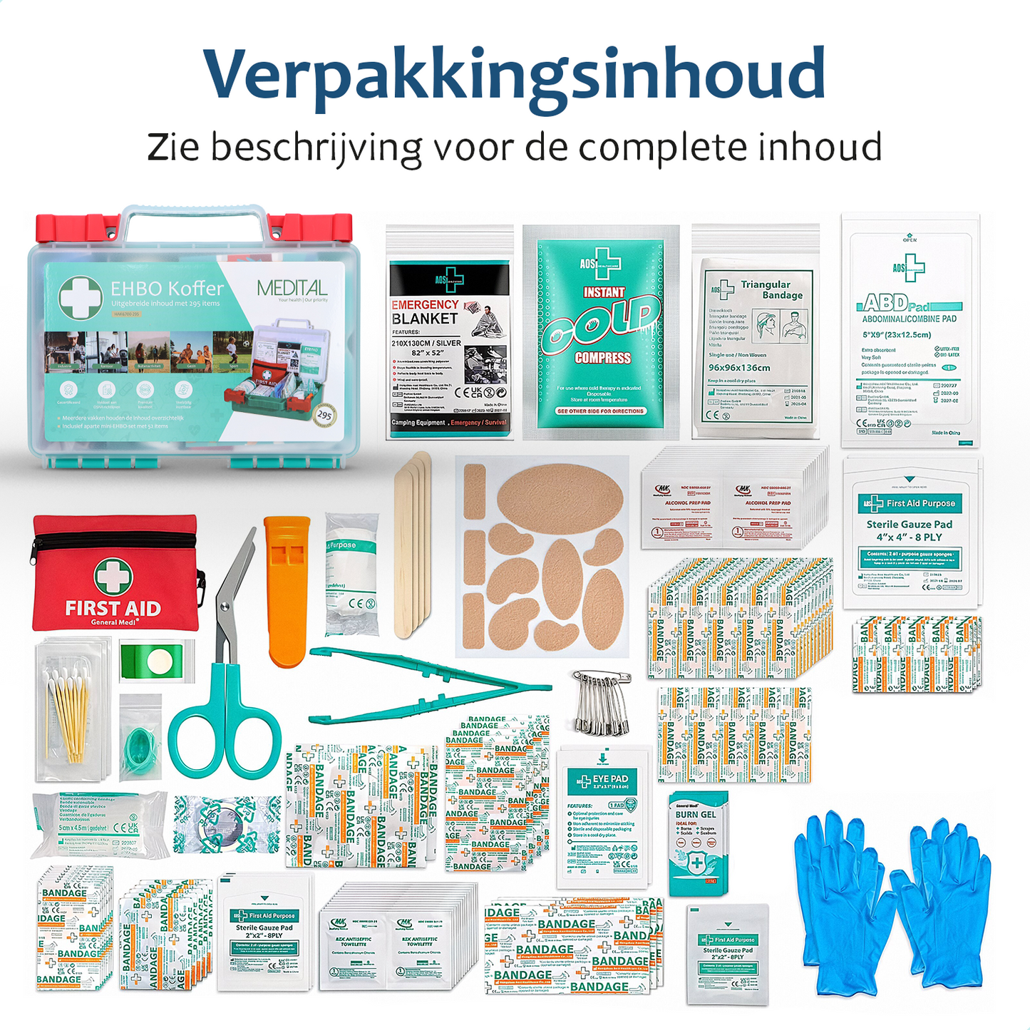295-delige EHBO kit